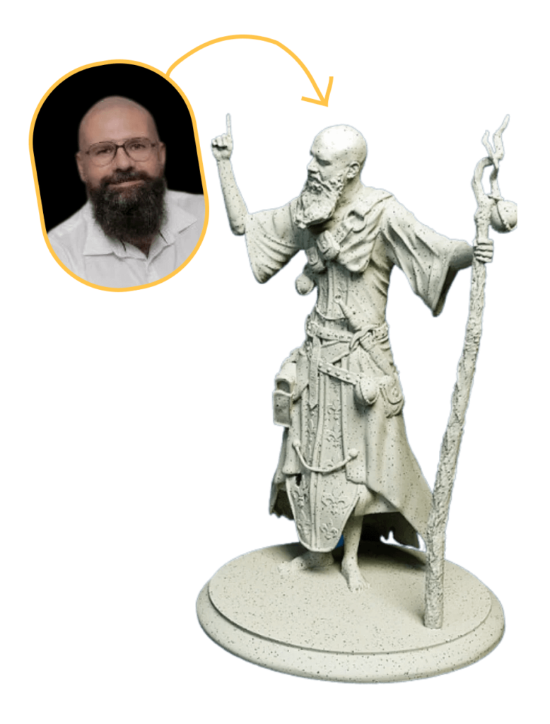 7 kroków powstawania figurki 3D